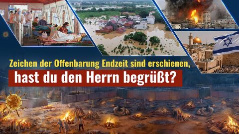 Zeichen der Offenbarung Endzeit sind erschienen, hast du den Herrn begrüßt?